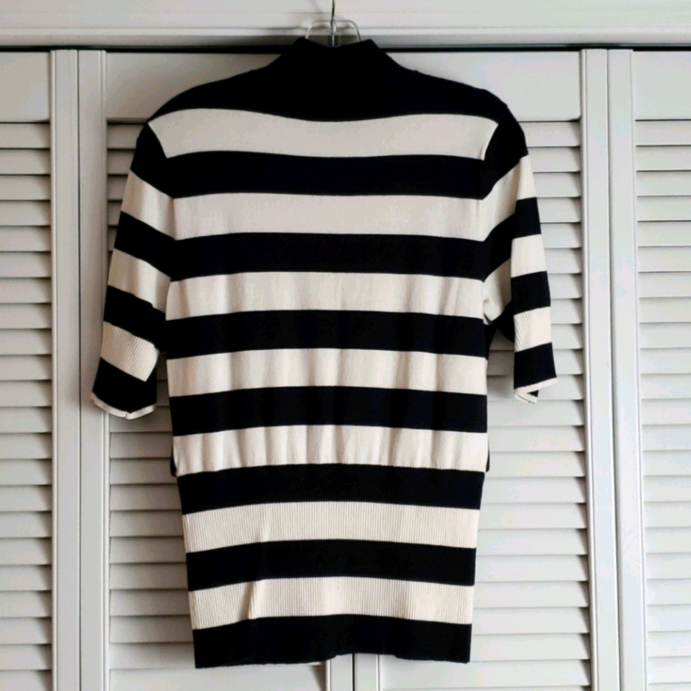 Cache Stripped Sweater - image 2